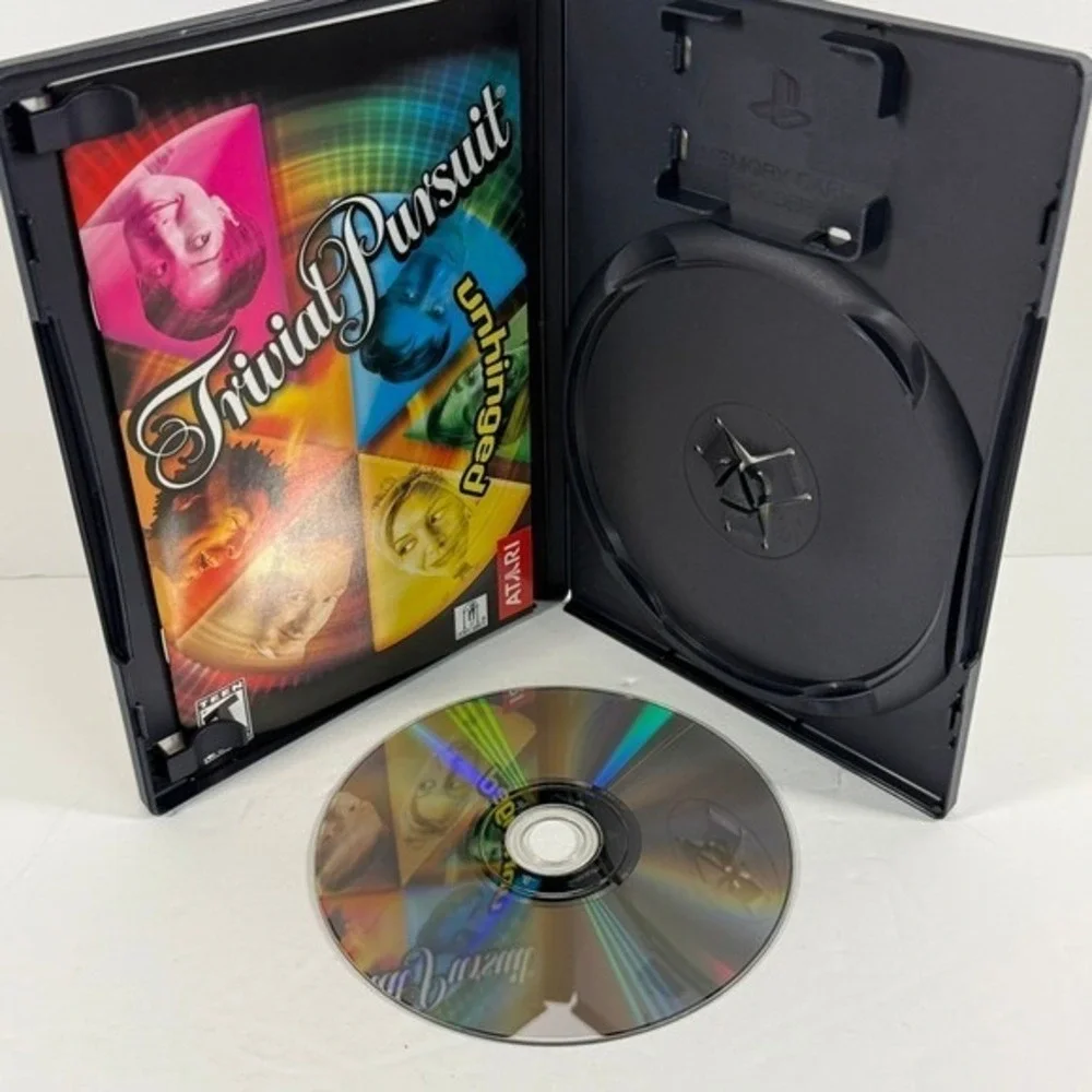PlayStation 2 Atari‎ Trivial Pursuit Game Complete w/Stickers PlayStation 2